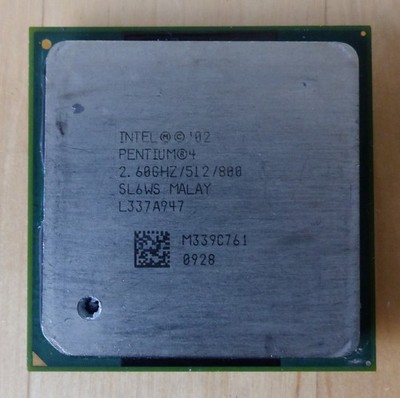 CPU Sockel 478 Intel Pentium 4 SL6WS 2.60 512 800