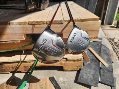 Ping K15 Driver And Pk15 16° 3-Wood Fairway Wood Right-Handed Stiff.  Graphite