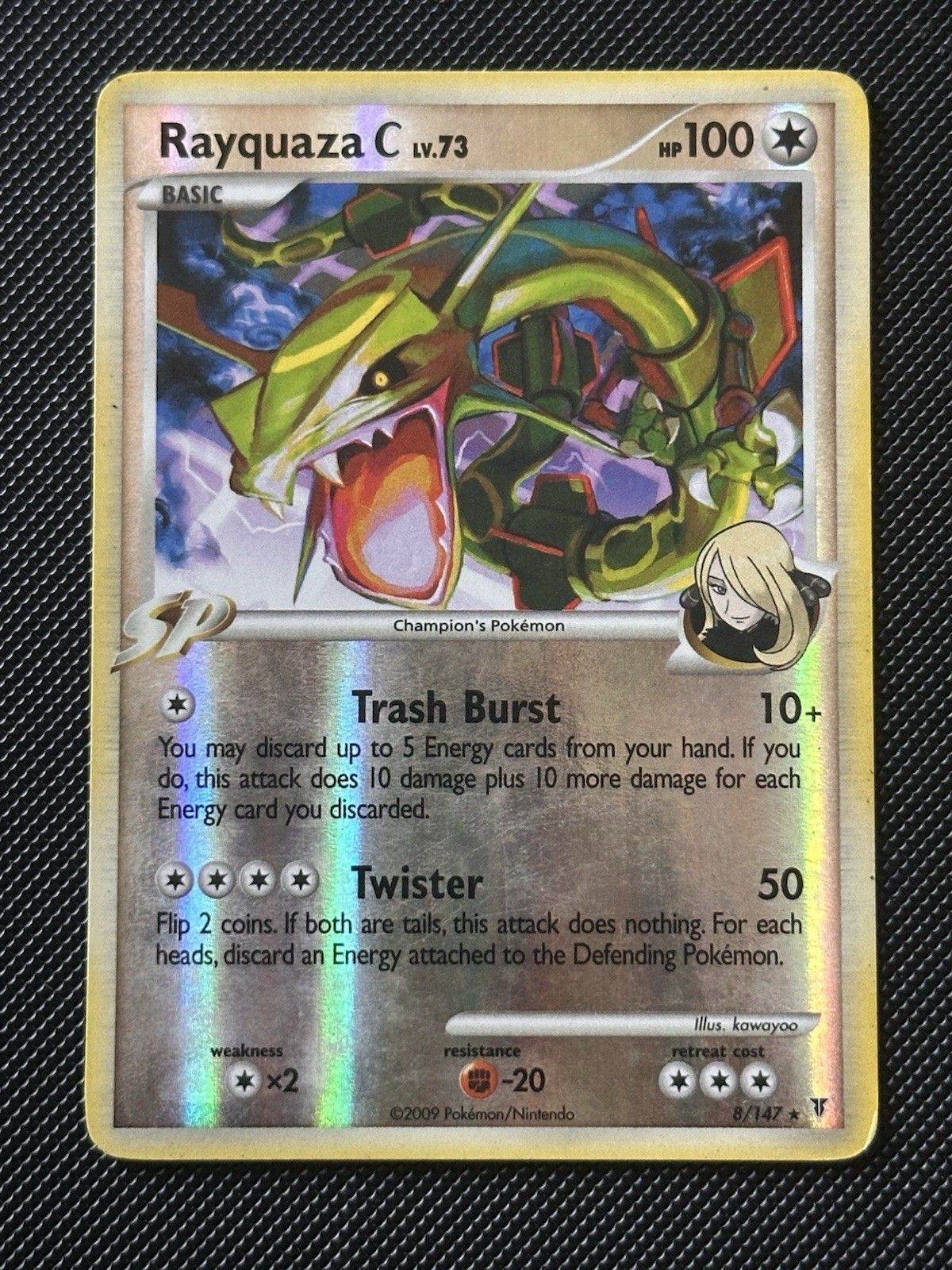 Rayquaza C 8/147 Supreme Victors Reverse Holo