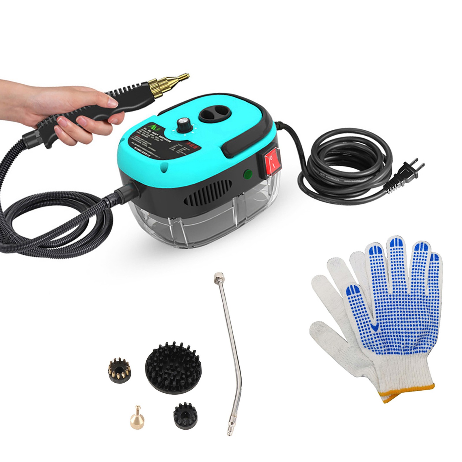 Handheld Steam Cleaner 1500W Large Capacity Water Tank Steam Cleaner For Kitchen