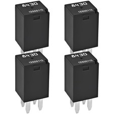 Automotive Relays 13500113 8430 for GM Pack of 4 , Multi-Function 4-Pin Relay R
