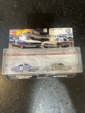 Hot Wheels Car Culture Nascar w/ '69 Ford Torino Talladega & '66 Chevelle w/RR
