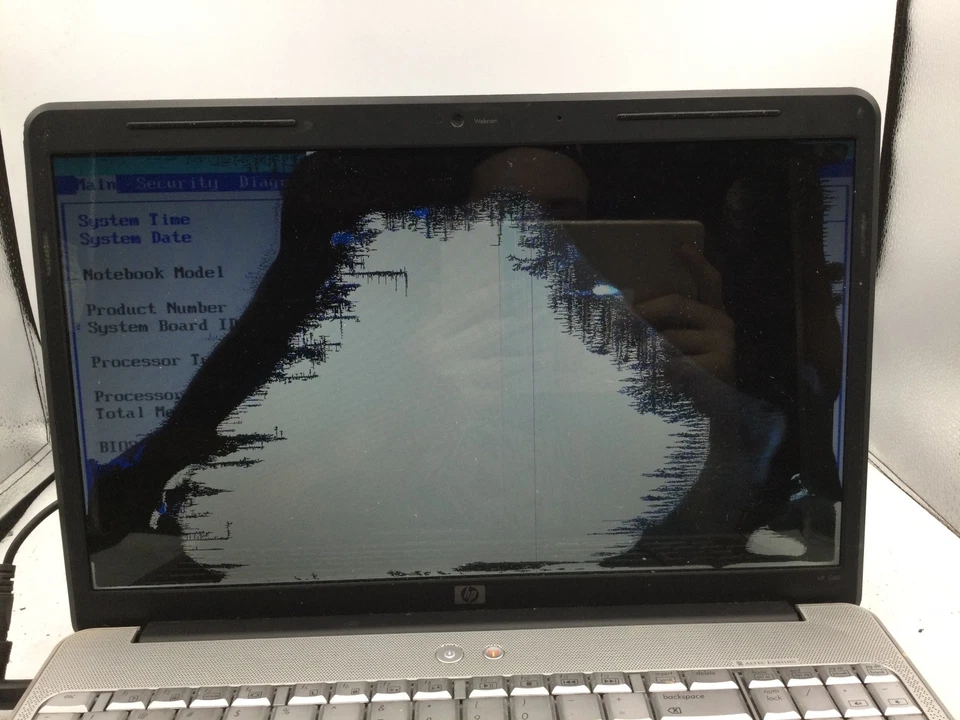 HP G60 LAPTOP - BOOTS TO BIOS/BAD LCD - INTEL DUAL CORE - 2GB RAM - READ DESC-BB - Image 2 of 4