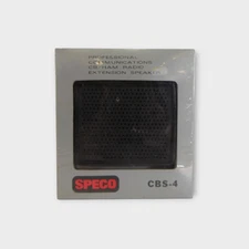Speco Tech CBS-4 Professional Communications CB/HAM Radio Extension Speaker New