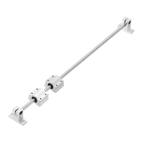 2 Pcs 550mm Linear Motion Rail Guide with 4 PCS SCS8UU Bearings SK8 Rail Support - Afbeelding 4 van 5
