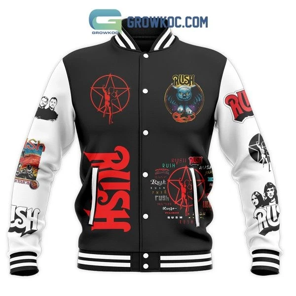 Rush Catch The Witness Catch The Spirit Baseball Jacket