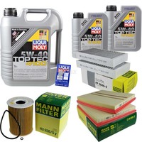 Inspektionspaket 7L Liqui Moly Top Tec 4100 5W-40 FüR Mercedes M-Klasse W164 ML
