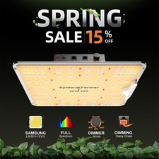 Spider Farmer SF1000EVO LED Grow Light 100W Full Spectrum for 2x2 Grow Tent Kits