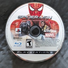 Spider-Man Web of Shadows Sony PS3 PlayStation 3 Disc Only 2008 BLUS-30218