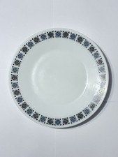 JAJ James A Jobling Pyrex Chelsea Blue Black 10 inch Dinner  Plates x6