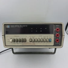 Hewlett Packard 3435a Digital Multimeter Tested Working 