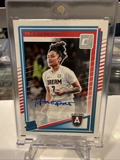 Te-Hina Paopao Rated Rookie Auto - 2025 Donruss WNBA - #91 Dream
