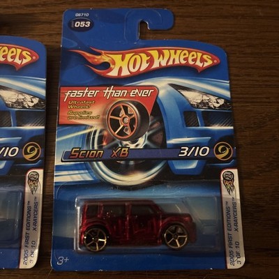 Hot Wheels SCION xB - 2005 First Editions #053 FASTER THAN EVER FTE - METAL Base