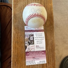 Cecil Fielder Signed/Autographed OAL Baseball Detroit Tigers JSA Rare