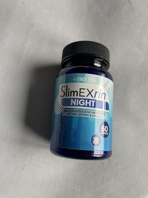 2x SlimEXrin NIGHT BURN Kapseln mit Glucomannan Fatburner schnell MHD 7/6/2028