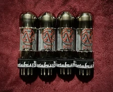 Set Of  4 Quartet (Quad) JJ Electronic KT-77 Vacuum Power Tubes