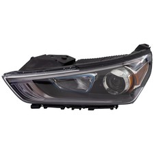 Driver Side Headlight For Hyundai Ioniq 2017-2019 Halogen with Bulb(s)