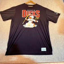 Anaheim Ducks NHL Wild Wing 93 Graphic T-Shirt Black Mens XL Hockey Tee