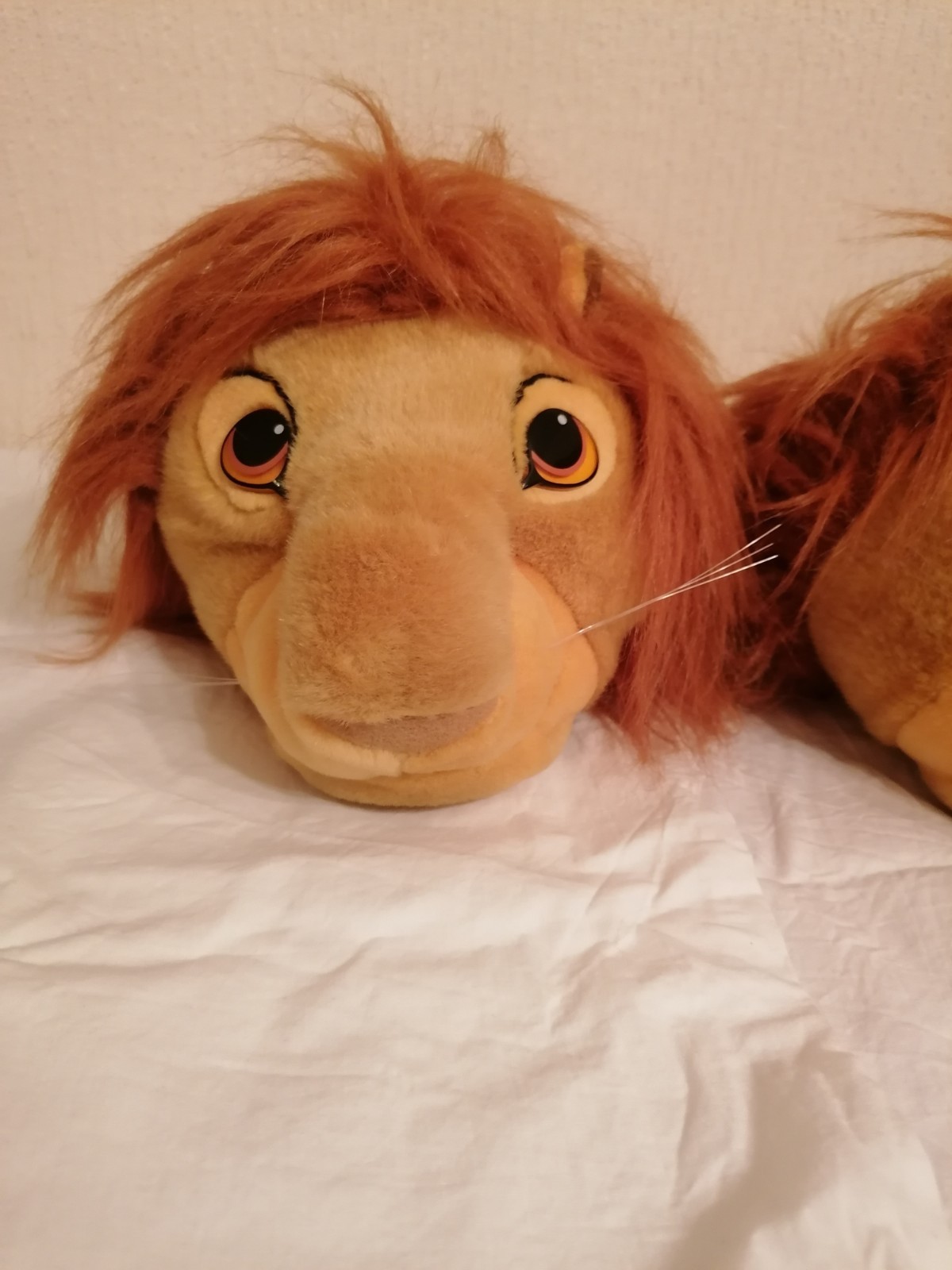 PANTOFOLA D’ORO Lovely Disney Il Re Leone 1994 Peluche Adulto Simba Pantofole Uomo Taglia dalla 8 alla 10