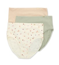 Bali DFLEB3 Cotton Collection Brief Panty - 3 Pack