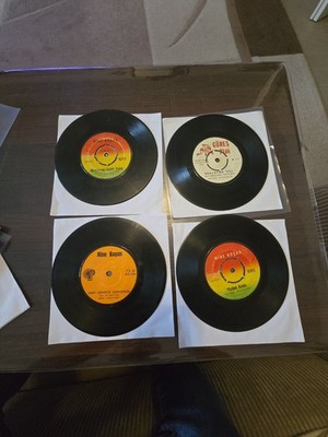 4X Mine Koṣan Türkische Schallplatten 45lik