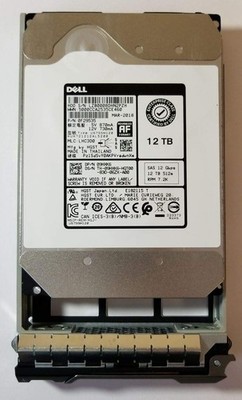 HGST 12TB HDD 7.2K RPM 3.5'' 12Gb/s SAS Hard Disk Drive Model HUH721212AL5200 DP