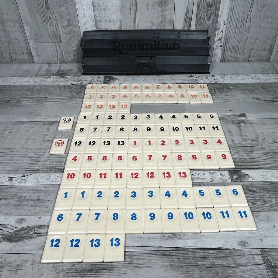 Vintage Rummikub Board Game The Original Classic Game TOMY 1995 Complete GC - Image 4 of 4