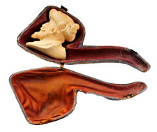 Antique Victorian Carved Meers…