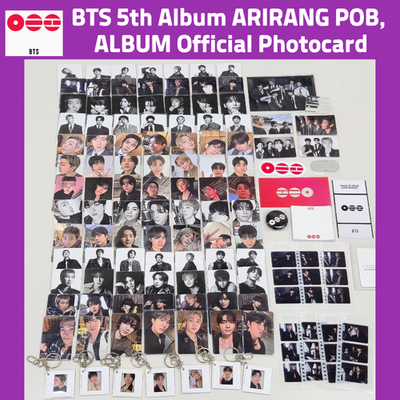 BTS ARIRANG Album POB POP-UP Lucky draw Benefit Photocard Official