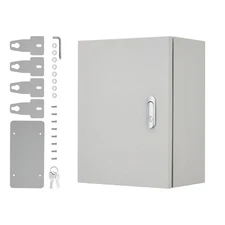 16"x16"x6" Outdoor Waterproof Electrical Box,IP66, Lockable, Rust-Resistant
