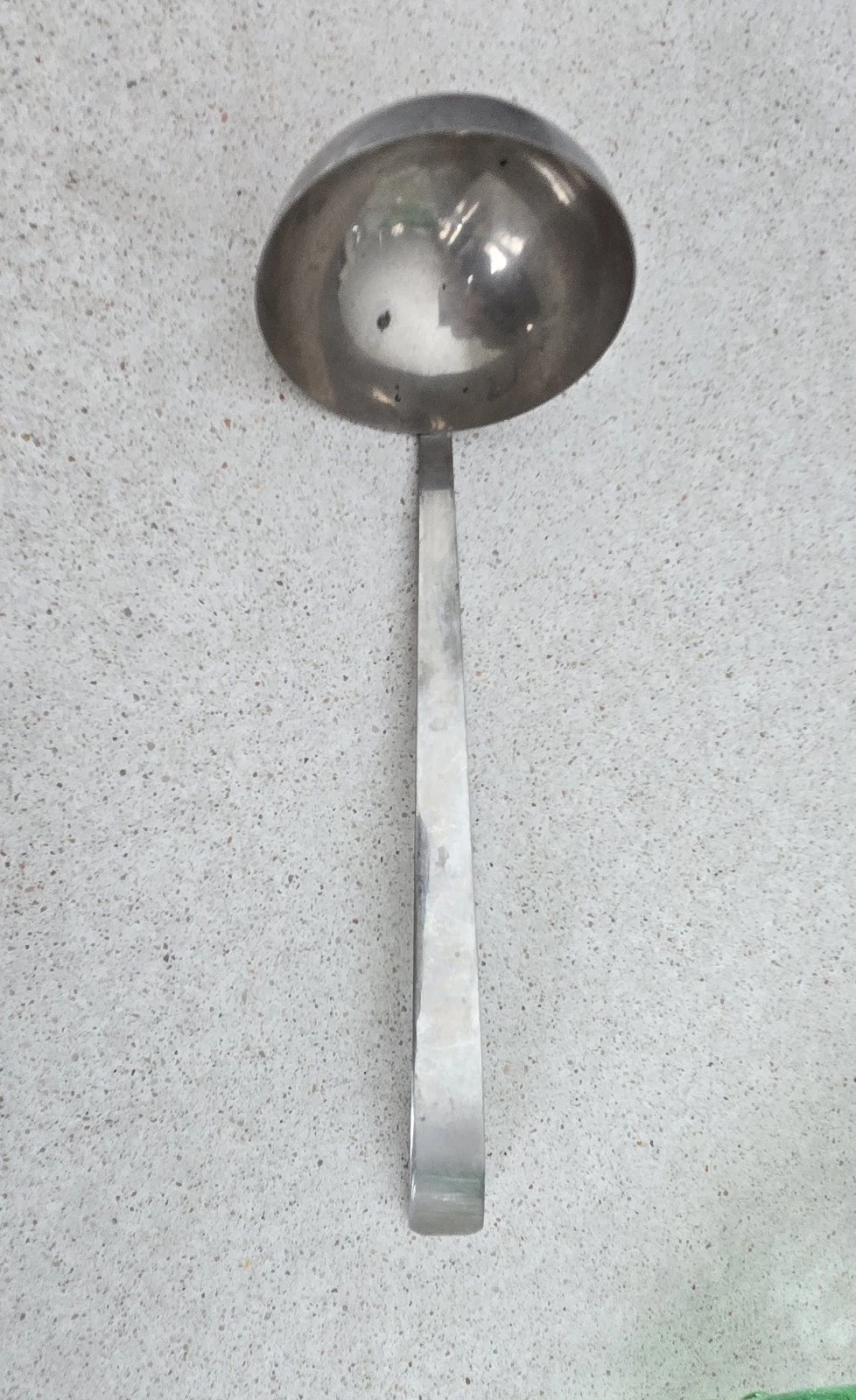 American style ladle, from the 1910s to 1930s. Pic W/PEET To Show Polised SILVER