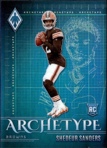 2025 Panini Phoenix - Rookies Shedeur Sanders #154 Lazer Auto (RC