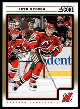 2012-13 Score Gold Parallels Petr Sykora New Jersey Devils #287