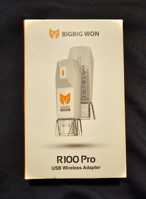 BIGBIG WON ADAPEX R100 Pro USB Wireless Adapter PS5/PS4/Switch/PC White