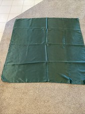 Set of 3 Polyester Table Cloths 60 x 60 Hunter Green Table Cloth