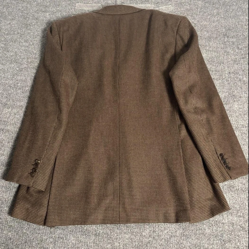 Brioni Blazer мужской 48 длинный коричневый Palatino 100% кашемир сделано в Италии куртка - Изображение 2 из 4