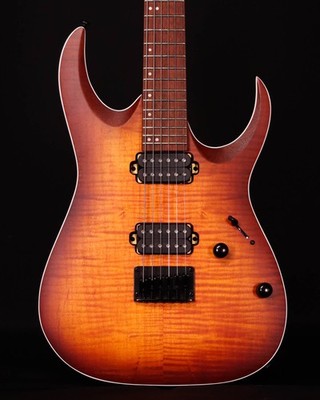 Ibanez RGA42FM Flame Maple Top Electric, Dragon Eye Flat