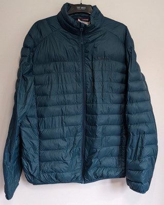 Mountain Warehouse Down Puffer Jacket Womens 16 XL Teal Insulated Lightweight