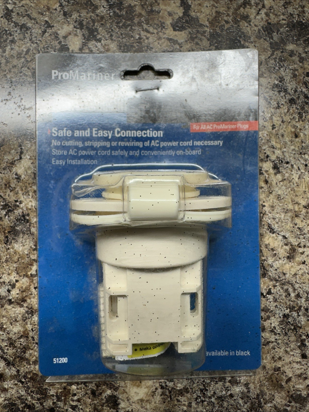 ProMariner ProTournament AC Plug Holder 51200 New Sealed Pkg