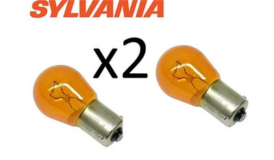 for BMW E36 E39 Bulb 12V-21W (7507) Amber w/Offset Pin Turn Signal (2) Warranty