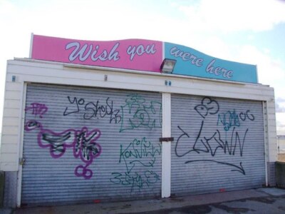 Foto 6x4 Wish you were here? Southend-on-Sea Überraschenderweise nicht wirklich... um 2007