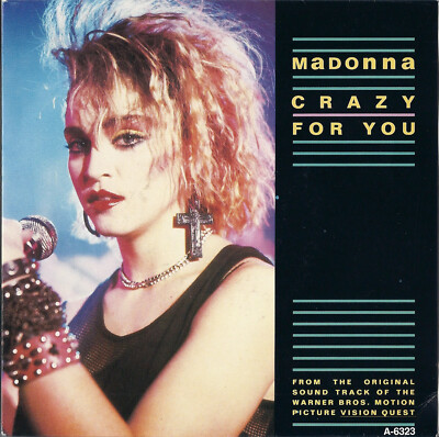 7'' Madonna - Crazy for you + SAMMY HAGAR - I´ll fall in Love again [MINT]