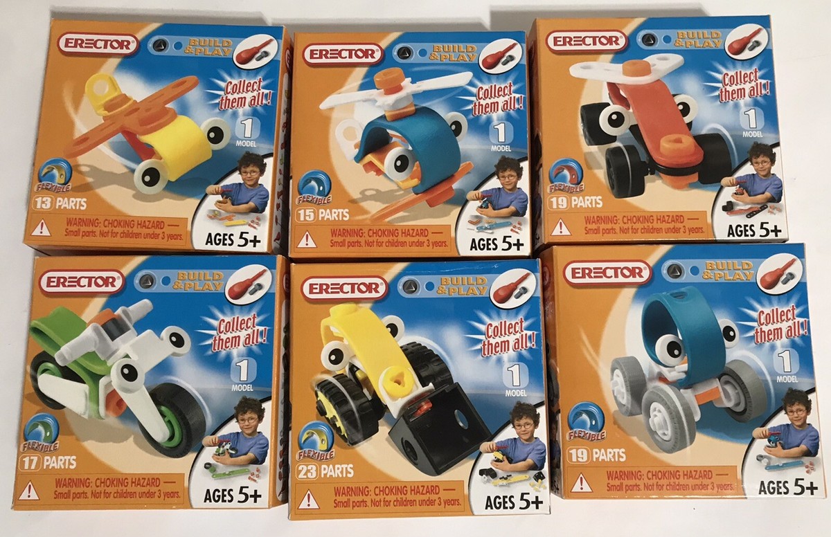 Lot Of Meccano Build Play Kids Building Sets New Unused Age 5+