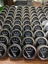 (5-PCS) Faria 0-30 Amperes Panel Gauge with Back Mount (TA17SG)