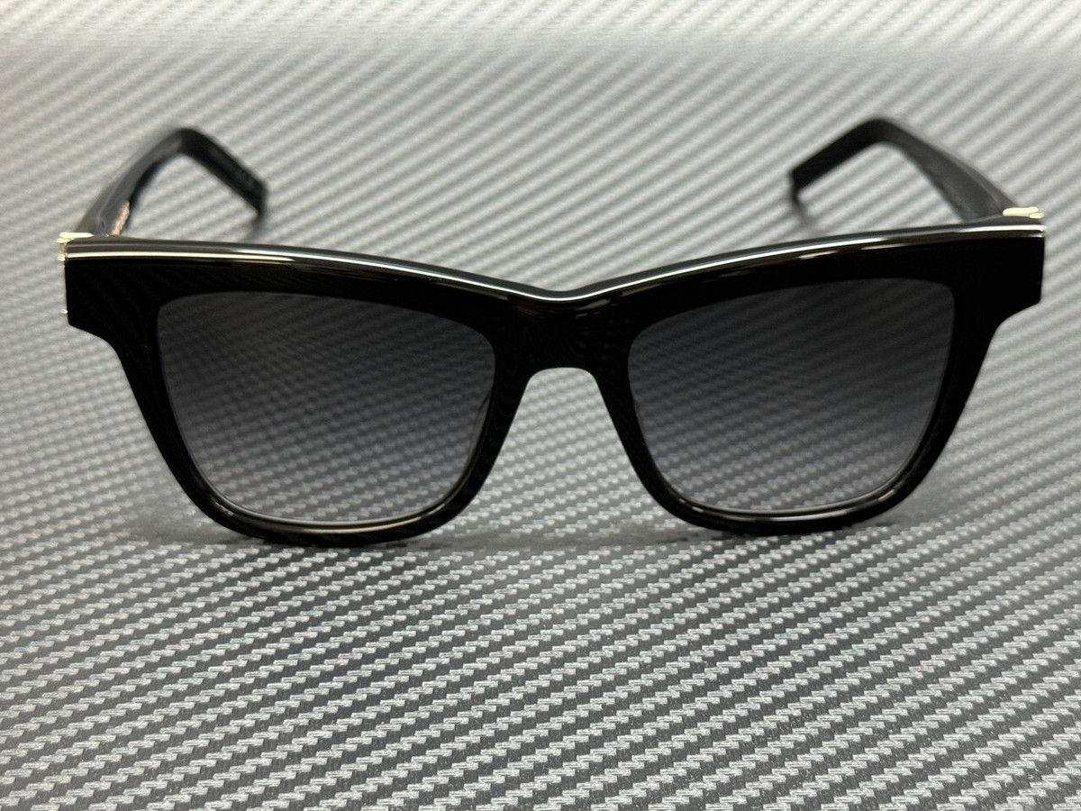 SAINT LAURENT SL M106 002 Black Grey Gradient Women's 52 mm