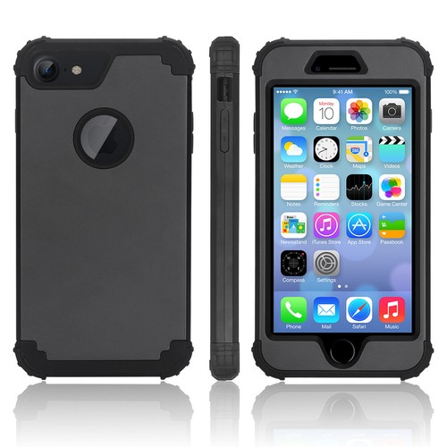 Robuste robuste stoßfeste Panzerhülle mit Glas für iPhone 7 8 Plus - Bild 11 von 11