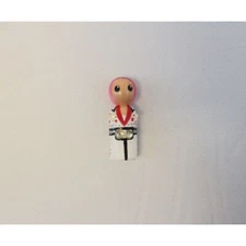 Jobu Tupaki Wood Peg Doll Hand Painted