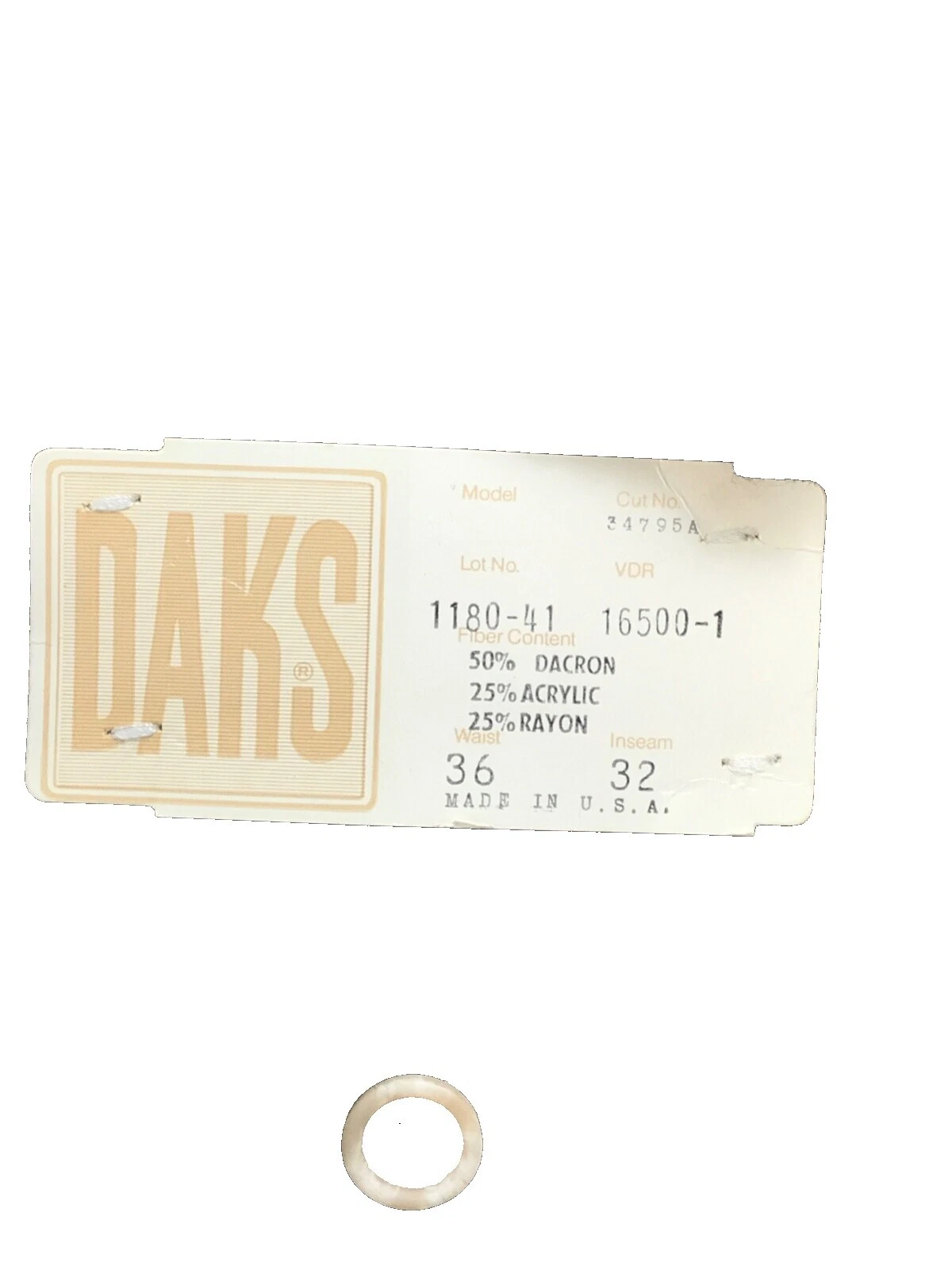 Ropa de tamaño regular DAKS para hombre marrón