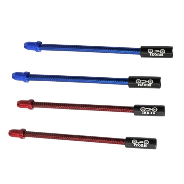 Set of 4 Universal Flexible Brake Noodle for Mountain Road Bike Blue