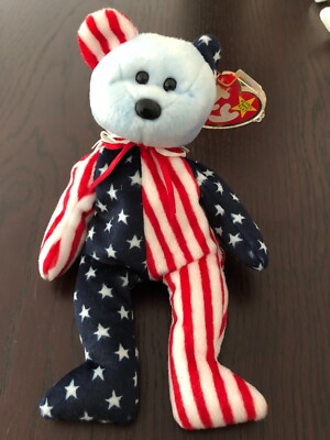 WOW Ty Beanie Baby: Spangle blau
